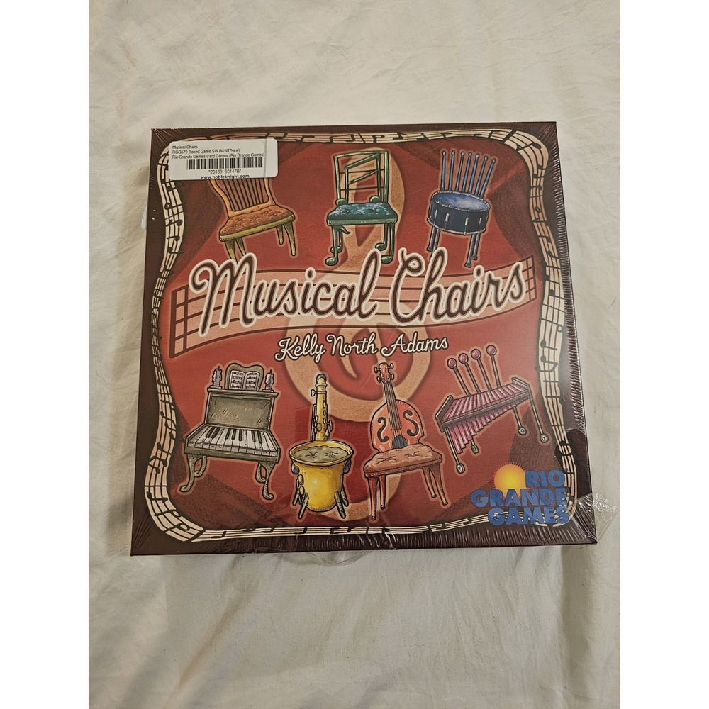 Musical Chairs Card Game Kelly North Adams Rio Grande Games New Sealed‎